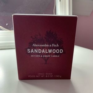 Abercrombie & Fitch Sandalwood scented candle